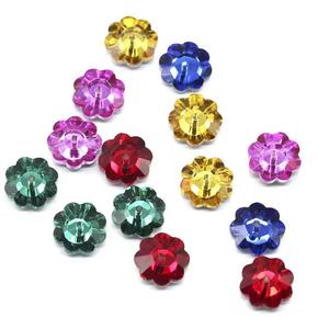 Plum blossom mid-hole hand-sewn diamond clothing, <b>wedding</b> gowns, evening gowns, applied-diamond crystal flat buckle <b>accessories</b> - Product Image 1