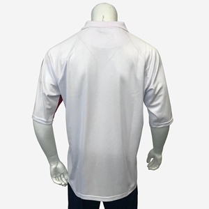 US Flag White Men's Anti-Wrinkle Summer Golf for Shirts Quick Dry Moisture <b>Wicking</b> Short Sleeve Print Design - Product Image 3