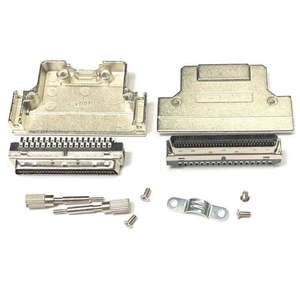 คุณภาพสูง 1.27 มม. MDR 68 พิน ขั้วต่อ SCSI ตัวผู้พร้อมขั้วต่อโลหะสำหรับสายเคเบิล SCSI ตัวผู้ 68 พิน - Product Image 2