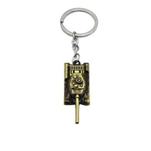 <span class=keywords><strong>Jeu</strong></span> populaire WOT porte-clés monde des chars porte-clés réservoir guerre porte-clés métal cadeau pendentif - Product Image 3