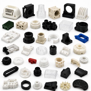 Pièces de machine personnalisées en UHMWPE, PTFE, POM, nylon, PEEK, service d'usinage CNC, fournisseurs de pièces d'usinage CNC en plastique - Product Image 2