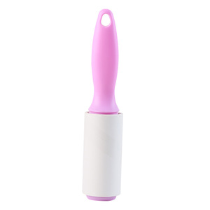 Rouleau anti-poils manuel en plastique à manche droit, avec papier adhésif détachable pour vêtements et <span class=keywords><strong>feutre</strong></span> - Product Image 1