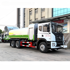 รถพ่นละอองน้ำควบคุมฝุ่นละอองแบบกำหนดเอง 6x4 270 แรงม้า Dongfeng T5 ระยะ 120 เมตร พร้อมปืนฉีดหมอกสำหรับควบคุมฝุ่นละอองบนถนนในเขตเทศบาล - Product Image 3