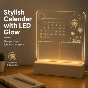 Tableau d'affichage LED mince en acrylique alimenté par USB pour messages DIY, menus, promotions, rappels de bureau, fournitures pour commandes en gros - Product Image 2