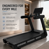Caminadora Comercial K-FIT GSTB-5810, Carga Máxima de 150 kg, 3 Programas Personalizados, Sistema de Amortiguación de Goma Interno para Gimnasio