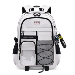 Mochila escolar <span class=keywords><strong>de</strong></span> alta capacidad 2025, diseño <span class=keywords><strong>de</strong></span> protección <span class=keywords><strong>de</strong></span> la columna vertebral, tela Oxford, <span class=keywords><strong>Anime</strong></span> <span class=keywords><strong>de</strong></span> nailon para niños y niñas <span class=keywords><strong>de</strong></span> escuela <span class=keywords><strong>secundaria</strong></span> primaria - Product Image 1