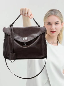 Hot Sale Fashion Large Capacity Soft Leather Bags Daily Handbag <b>Tote</b> Bag High Quality Shoulder Bag Tanjing - Product Image 3