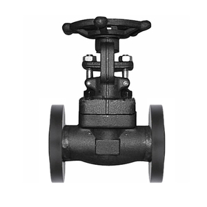 Válvula de globo manual DN80 de 3 pulgadas con embudo de PTFE, acero A105N, PN16/PN25, para agua y aceite, con volante de acero y extremo de brida - Product Image 4