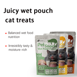 Nourriture humide pour chiens et chats riche en protéines, recette au bœuf, collation hydratante, texture crémeuse, fabrication OEM ODM, étiquette privée, fournisseur d'usine - Product Image 1