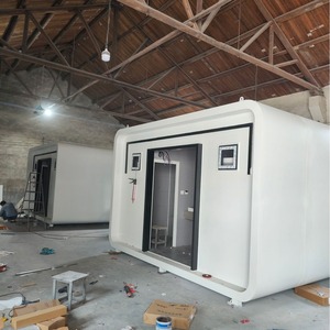 Mingsu 20ft 40ft khách sạn prefab nhà không gian cabin táo di chuyển nhà thông minh táo cabin viên nang <span class=keywords><strong>container</strong></span> táo cabin Pod - Product Image 4