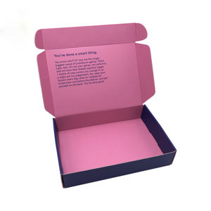 Corrugated Board Recyclable Folders Mailing Box for Candle Soap Cosmetic Food Dumbbell Mailer Clothing Packaging Matt Lamination - Product Image 4