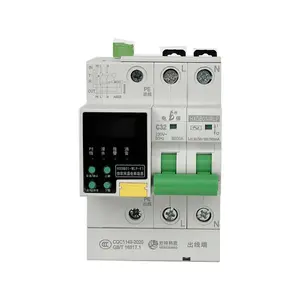 IoT circuit breakers manufacturer 4P AC 230V 400V 6KA smart wifi control multifunctional internet things circuit breaker