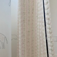 Rideaux occultants en tissu à carreaux floraux et patchwork, style campagnard, thermiques, pour fenêtres, sur mesure, OEM, vente en gros
