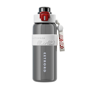 Extropd Sports Water Bottle 1000Ml Double Straw Portable For Outdoor Fitness Training - Product Image 5