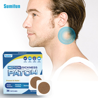 Patchs sportifs Sumifun pour soulager le mal des transports, patchs nasaux et conception soignée, patchs de prévention du mal des transports en voiture