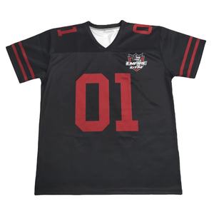 Camiseta de fútbol con bandera de malla sublimada personalizada - Product Image 4