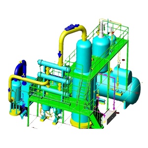 Negro aceite de motor Diesel de destilación máquina de reciclaje/coche filtro de aceite que hace la máquina - Product Image 5