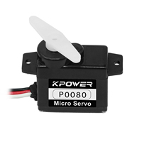 Micro mini servo RC super léger Kopwer à engrenages en plastique sans noyau pour robot RC DIY, jouet, avion