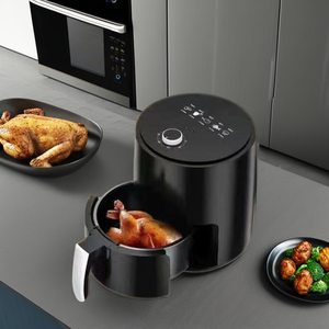 3.2L หม้อทอดไฟฟ้าอัจฉริยะความจุสูงเครื่องทอดอัตโนมัติหลาย360ในครัวเรือนใช้ใน ° อบ LED หน้าจอสัมผัสทอดแบบไม่มีน้ำมัน - Product Image 1