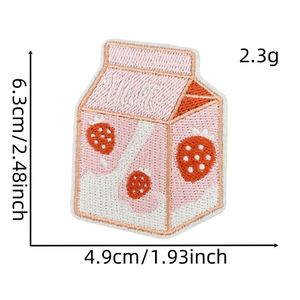 Patch brodé thermocollant mignon rose Halloween Citrouille Sorcière Crâne Chapeau pour la décoration de vêtements et de chapeaux - Product Image 2