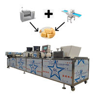 Machine automatique à ultrasons haute efficacité pour la formation et la découpe de gâteaux aux cacahuètes, barres de cacahuètes, bonbons, céréales soufflées et fruits en petits morceaux bien coupés