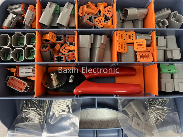Hot Selling 375pcs DT Auto Connector Kit for Retail 2/3/4/6/8/12 Pin Packing Connectors