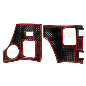 2x Rear Brake Light <b>Protector</b> Tail Light Guards Cover for Jeep Wrangler JK 2007-2018 Rear <b>Corner</b> Stop Brake Taillight Lamp Hoods - Product Image 3