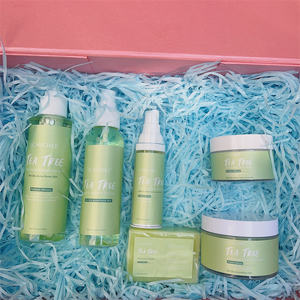 Private Label Custom Logo Hautpflege-Kit Bio Anti-Akne Anti-Aging White ning Teebaum Hautpflege-Set - Product Image 1