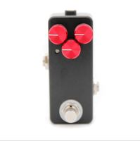 Perilla de potenciómetro de metal para pedal de efectos de guitarra, mecanizado CNC personalizado, perilla de potenciómetro de amplificador de aluminio anodizado con tornillo de fijación