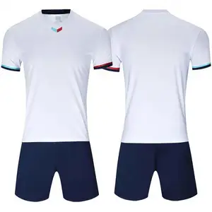 Top Bán Đến Đội Thăng Hoa Thể Thao Jersey Bán Buôn 100% Polyester Người Đàn Ông Của Và Phụ Nữ Của Bóng Đá Áo Tùy Chỉnh Bóng Đá Áo Sơ Mi