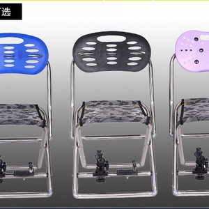Silla de Pesca Plegable de Acero Inoxidable, Asiento Portátil para Exteriores con Soporte para Caña de Pescar, 34X30X60cm, Hecho en China - Product Image 3