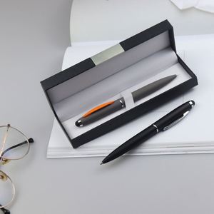 Bolígrafo de Metal Recargable de Alta Gama con Logotipo Personalizado, Duradero, con Punta Táctil de Goma, para Oficina, Negocios y Promociones - Product Image 4