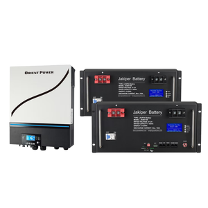 Jakiper Pro Rack LiFePO4 Split Battery <strong>Hybrid</strong> <strong>Inverter</strong> 48V 100Ah-200Ah 51.2V 5120W/5.12KWh Stackable IP54 Solar Energy Storage - Product Image 1