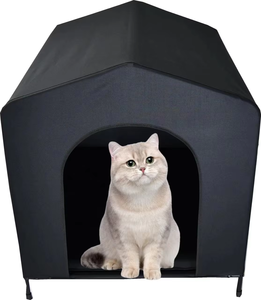 Fabrikant Groothandel Verhoogde Grote Verhoogde Hondenbedje Smeedijzeren Metalen Frame Staal Buiten Verhoogde Hondenbed - Product Image 1