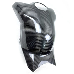 Cubierta de tanque de combustible de fibra de carbono, Protector para Panigale V4 V4S <span class=keywords><strong>V4R</strong></span> Streetfighter V4 V4S, <span class=keywords><strong>2019</strong></span> + - Product Image 5