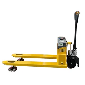 Nhà cung cấp handpallet transpallet transpalette electrique electr 3 tấn Pallet Jack xe tải với bánh xe cao su