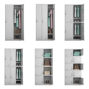 Armoire de classement métallique avec serrure à clé pour écoles, hôpitaux, bureaux - Montage facile et rangement commercial multifonctionnel - Product Image 6