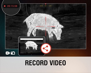 Ungekühlter Jagd führer Zielfernrohr Nachtsicht teleskop Clip On Sight Wärme bild 640 Auflösung - Product Image 3