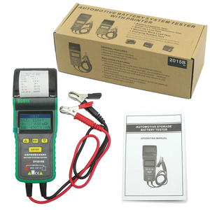 Testeur de batterie de voiture 12V DY2015B avec mesure de résistance interne et de durée de vie pour moto, avec imprimante et analyse de test de charge - Product Image 6