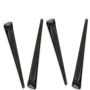לאומי נייל 93098 פרו-Fit 0093098 כיכר לחתוך בנייה, 4D X 1-1/2 ב L, 0.109 ב שוק חומרה-ציפורניים, שחור