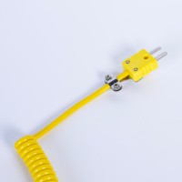 Thermocouple OEM ODM avec poignée ergonomique en forme de pistolet et sonde en platine rhodium pour des mesures de précision jusqu'à 1800 °C ° C dans la recherche