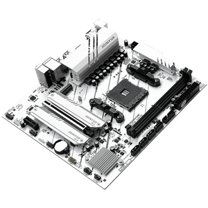 JGINYUE B550M GAMING ARGB M-ATX <span class=keywords><strong>Motherboard</strong></span> mendukung AM4 4000 5000 seri Cpu Ddr4 PC <span class=keywords><strong>Motherboard</strong></span> - Product Image 3