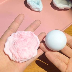 4Cm Handmade Ice Skin <b>Ball</b> Ultra-Thin Soft Sticky Ice Skin <b>Ball</b> Noisy Pressure <b>Squeezing</b> Toy - Product Image 1