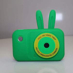 Nouvel appareil photo pour enfants 3000W pixels, autofocus, grand angle 180°, motif lapin de dessin animé, jeux intégrés, mini caméra d'enregistrement 2,4 pouces - Product Image 6