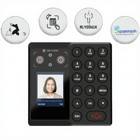 Terminal de Control de Asistencia Biométrico Comet FA-810 con Lector de Huellas Dactilares, Pantalla LCD TFT de 1.77 Pulgadas, Capacidad para 3000 Usuarios, Sistema Operativo Linux