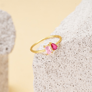 Wholesale Fashionable Jewelry 925 <b>Sterling</b> <b>Silver</b> Zircon <b>Adjustable</b> <b>Rings</b> for Women - Product Image 2