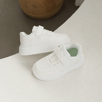 Chaussures de sport pour enfants en gros, garçons et filles, à scratchs, respirantes, antidérapantes, pour l'école et l'uniforme