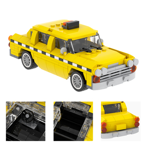 MOC4150 337Pcs <span class=keywords><strong>Taxi</strong></span> À <span class=keywords><strong>New</strong></span> <span class=keywords><strong>York</strong></span> DIY MOC Bricks Juguetes Building Block Sets Jouets Éducatifs Enfants - Product Image 5