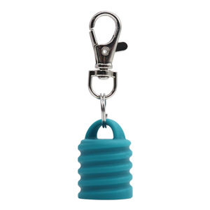 <span class=keywords><strong>Porte</strong></span>-clés mini en silicone coloré personnalisé <span class=keywords><strong>pour</strong></span> baume à lèvres, étanche et flexible - Product Image 6