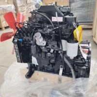 Ensemble moteur DCEC 4BTA3.9-C100 100HP 4 cylindres 4 temps à démarrage électrique EPA Tier 2 pour mini-excavatrice